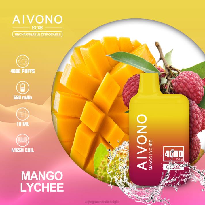 Groothandel Vape Wegwerp - Aivono AIM BOXX 4000 mango-lychee V244216