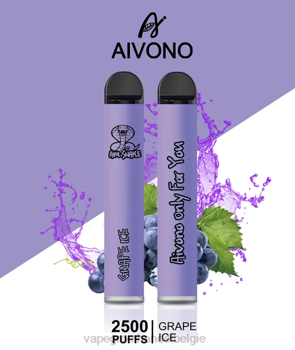 Groothandel Vape Wegwerp - Aivono AIM SNAKE 2500 druiven ijs V244306