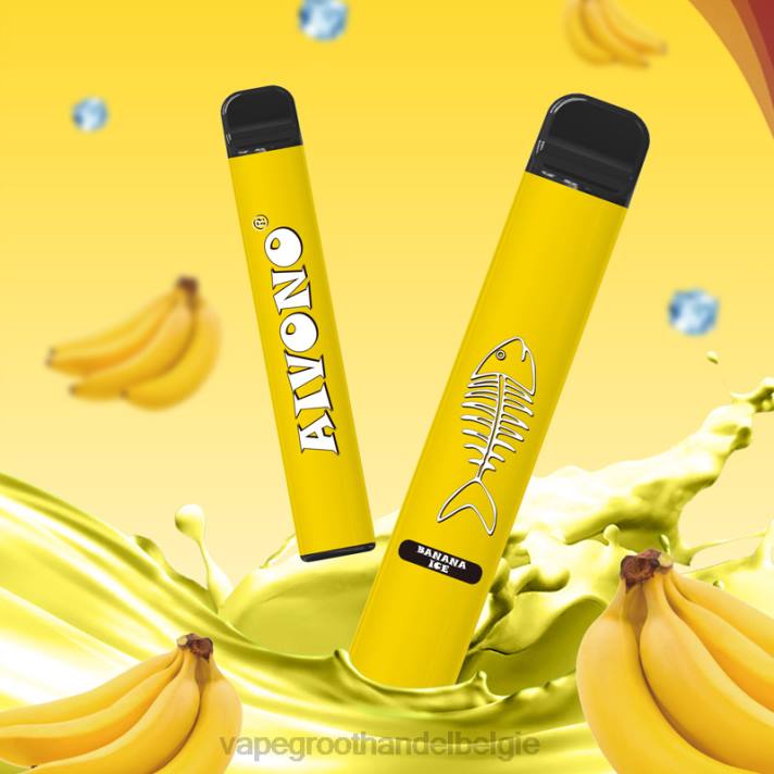 Groothandel Vape Wegwerp - Aivono AIM FISHBONE 600 bananen ijs V244276