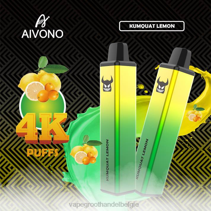 Groothandel Vape Wegwerp - Aivono AIM FREAK 4000 kumquat citroen V244256