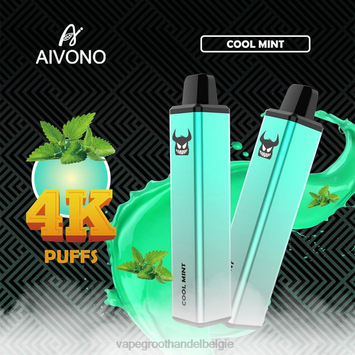 Vape Groothandel België - Aivono AIM FREAK 4000 koele munt V244254