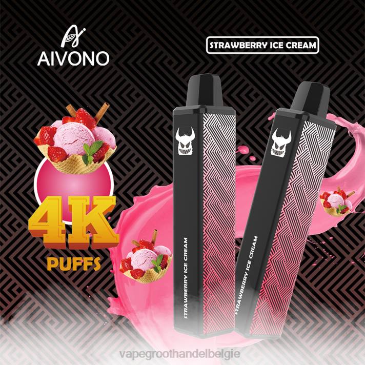 Vape Groothandel Inkoop - Aivono AIM FREAK 4000 aardbeienijs V244263