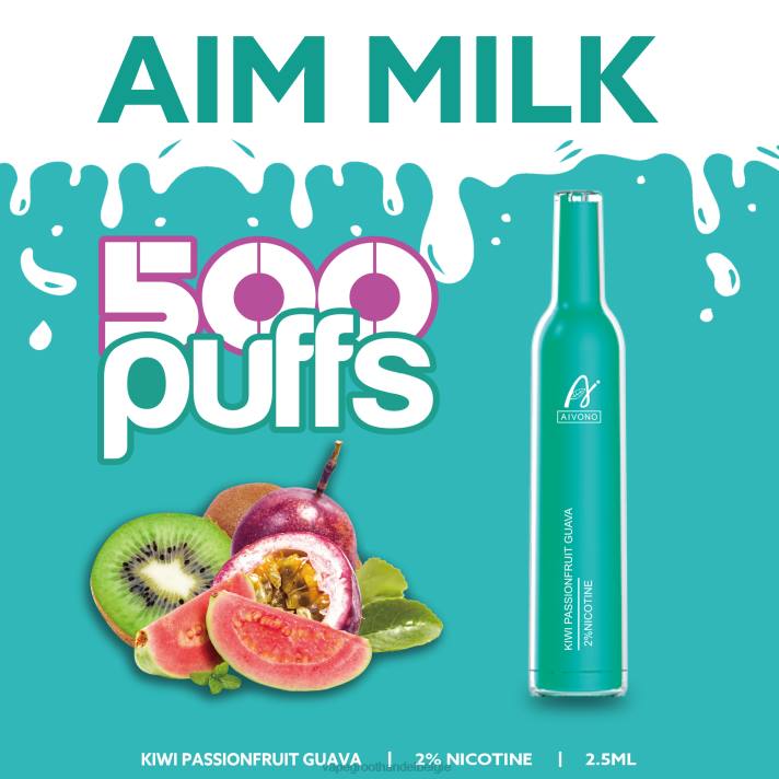 Vape Groothandel - Aivono AIM MILK 500 kiwi-passievrucht-guave V244272