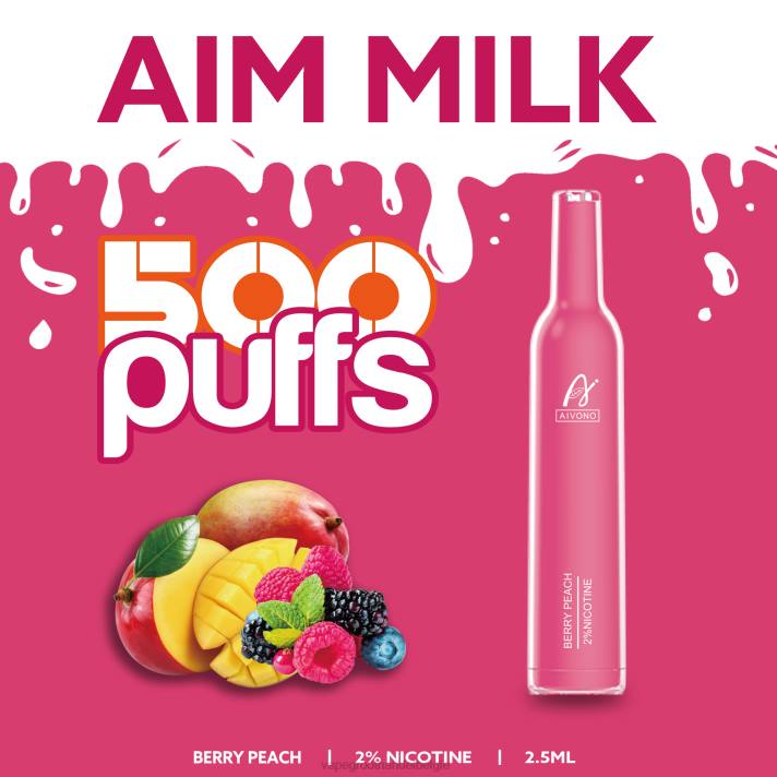 Vape Groothandel Inkoop - Aivono AIM MILK 500 bessen perzik V244273