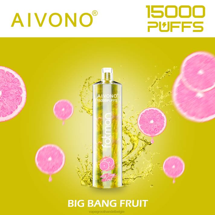 Groothandel Vape Wegwerp - Aivono FATMAN 15000 grote knalfruit V24416