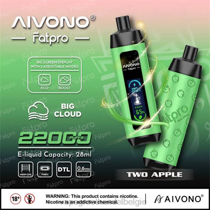 Dampen Belgie - Aivono Fatpro 22000 twee appel V2441