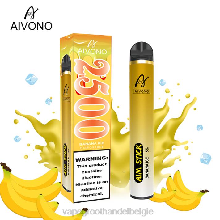 Dampen Belgie - Aivono AIM STICK 2500 bananen ijs V244151