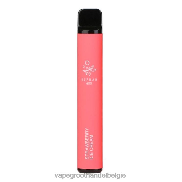 aardbeienijs - vape groothandel inkoop 0284V104 ELFBAR 600