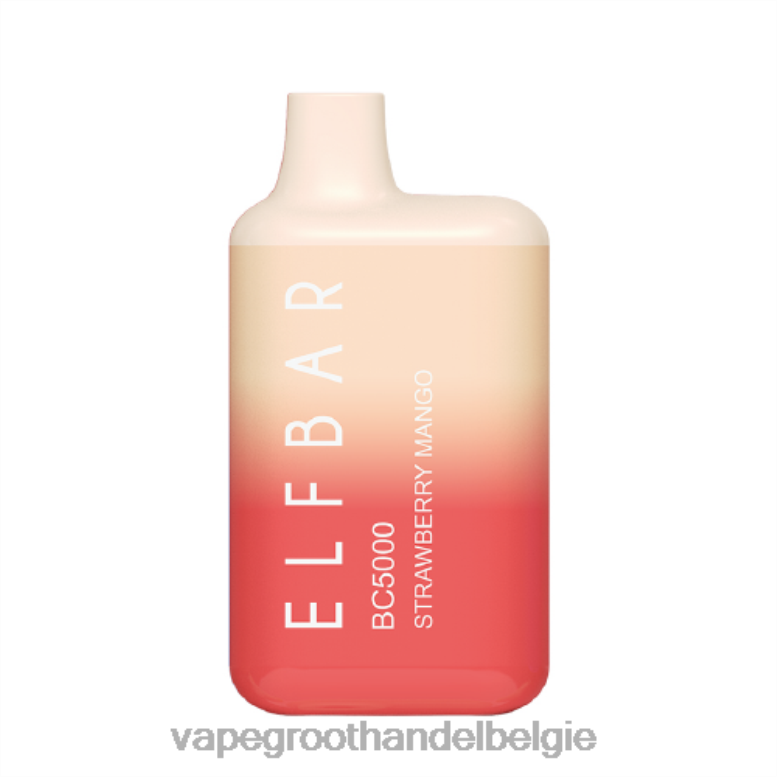 aardbei-mango - elektronische sigaret zonder nicotine 0284V309 ELFBAR BC5000