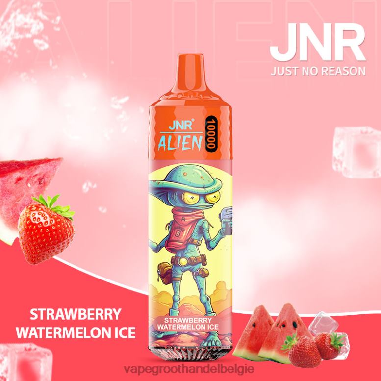 aardbei watermeloen ijs - vape groothandel België 0284V665 JNR ALIEN