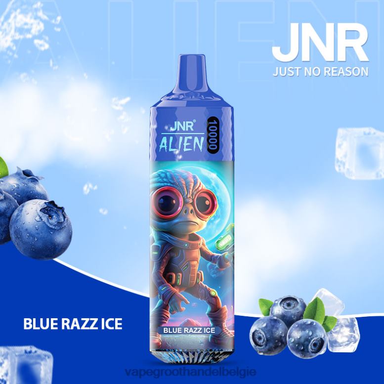 blauw razz-ijs - vape groothandel België 0284V635 JNR ALIEN