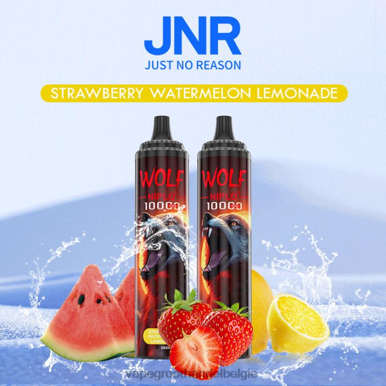 Aardbeien-watermeloen limonade - vape groothandel inkoop 0284V774 JNR WOLF NIPLO