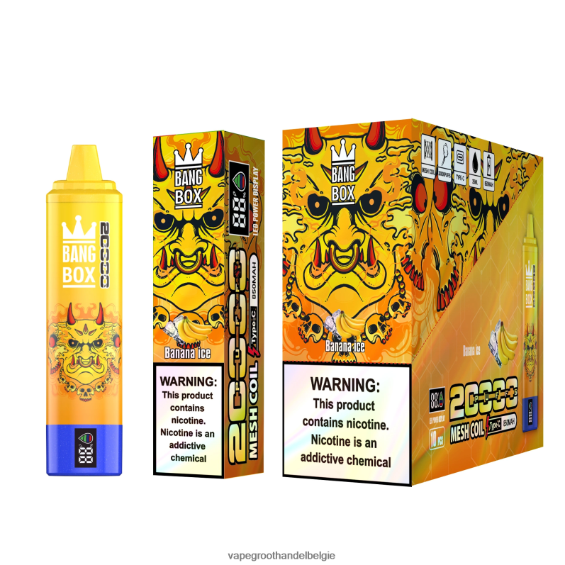 Bang Box 20000 bananen ijs Vape Groothandel - 42ZRB657