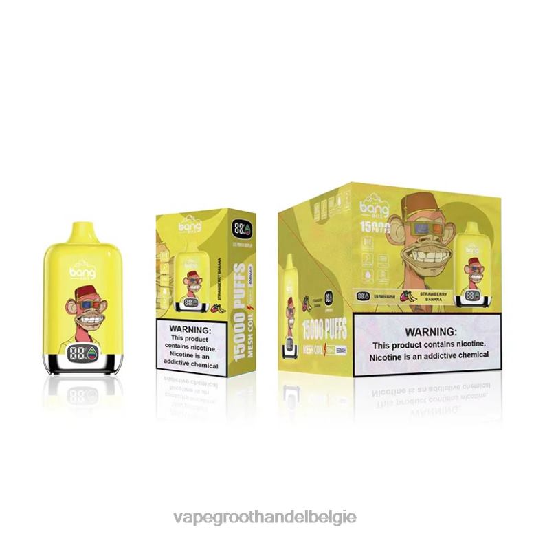 aardbei banaan - groothandel vape wegwerp 0284V131 Bang Box 15000