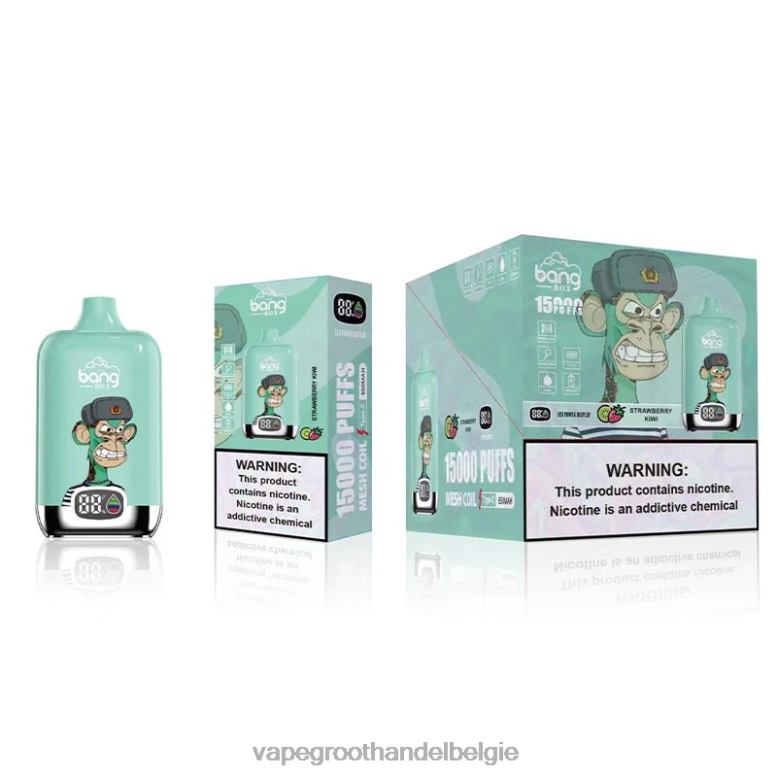 aardbei-kiwi - vape groothandel 0284V133 Bang Box 15000