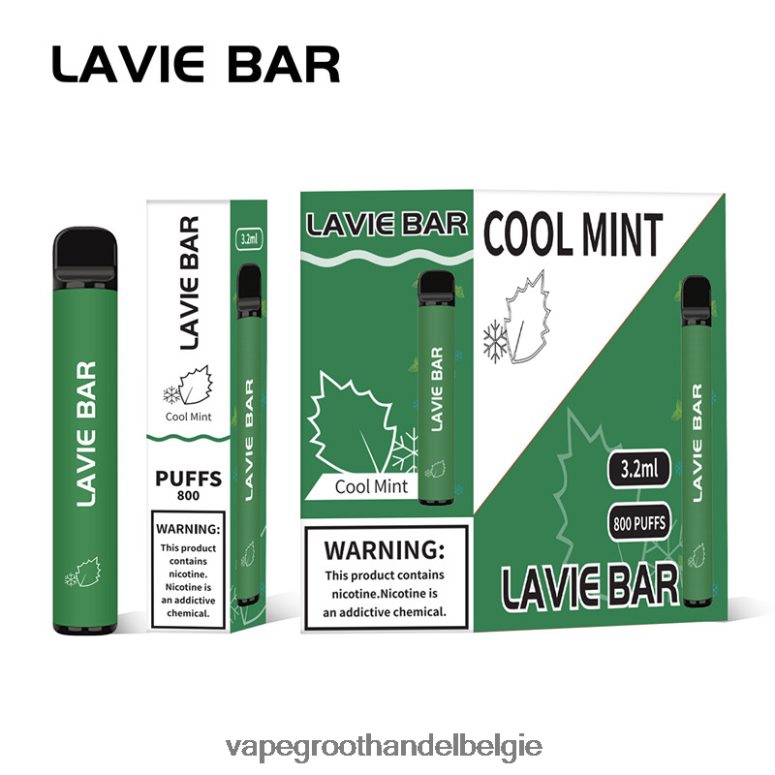 Dampen Belgie - LAVIE BAR 800 trekjes koele munt F20N42311