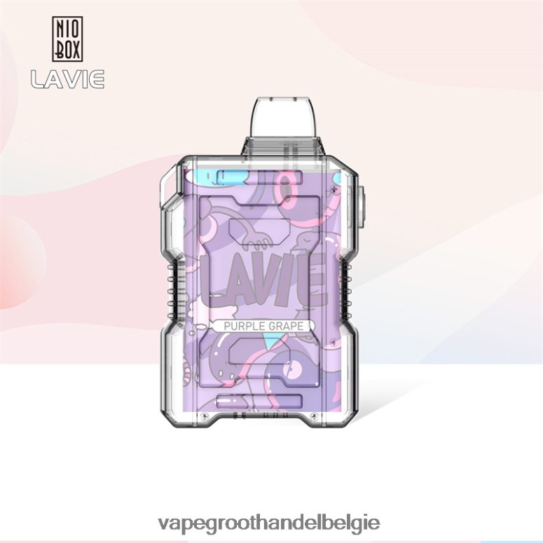 Vape Groothandel - LAVIE NIO BOX 9000 trekjes paarse druif F20N42192