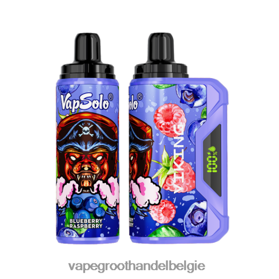 Vape Groothandel - Vapsolo VIKING wegwerp damp bosbes framboos 4R2F48132